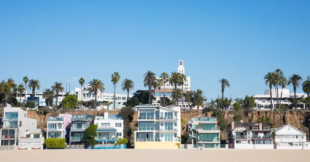 Beach house in Southern California