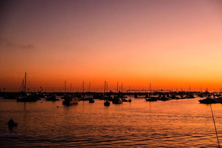 Balboa Yacht Club sunset - Orange County wedding venues